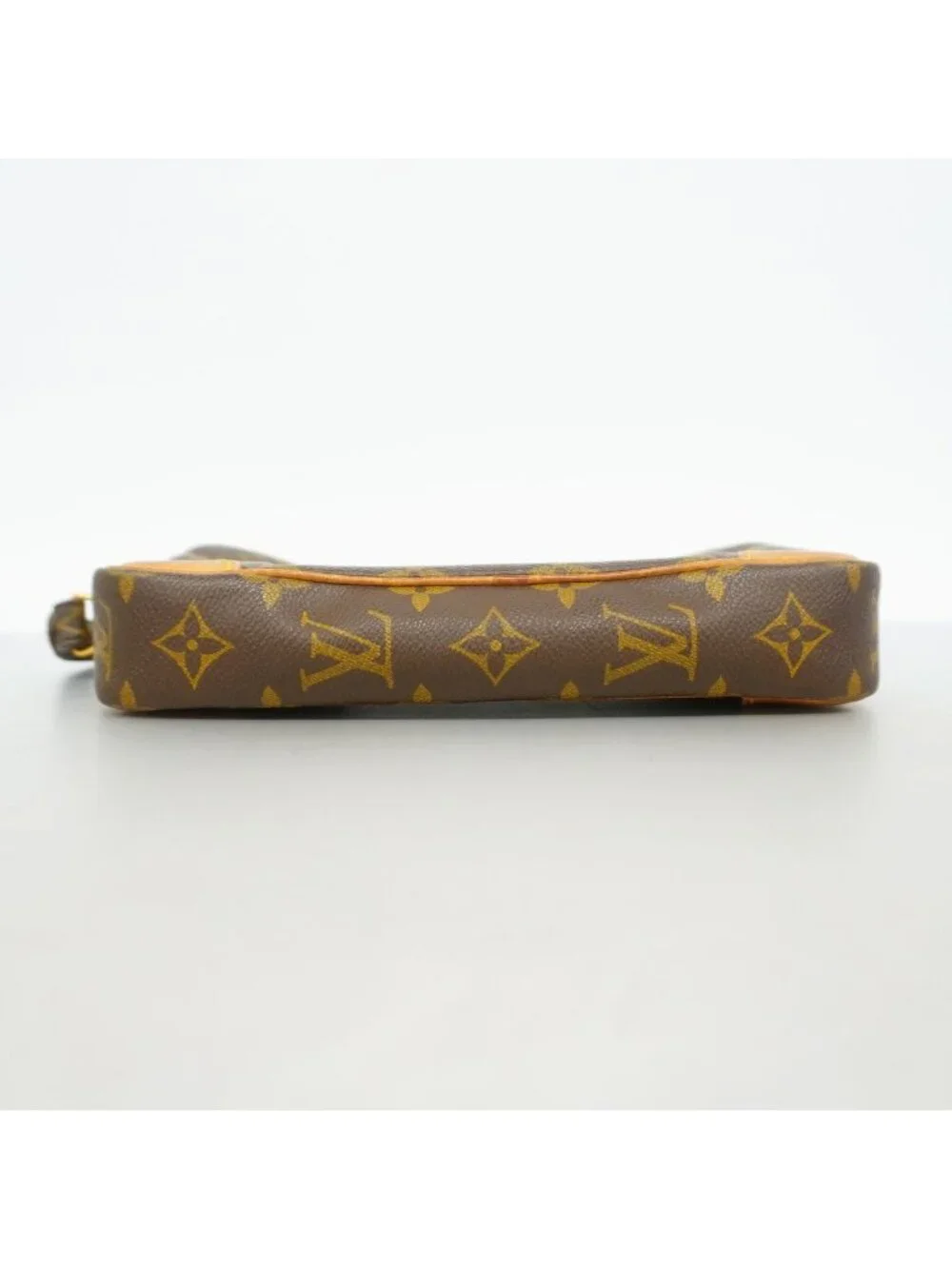 Louis Vuitton Clutch Monogram Marly Dragonne PM Brown
